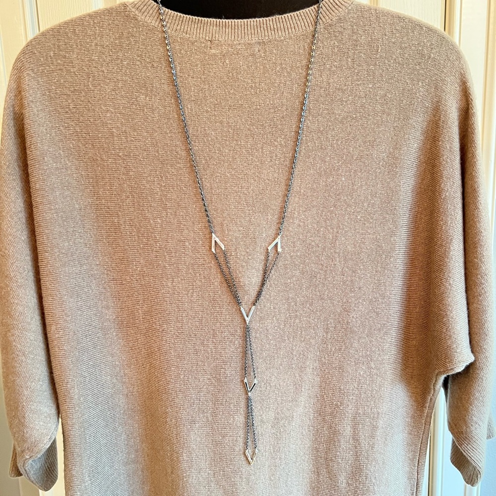 Silver Arrow Pendant Necklace